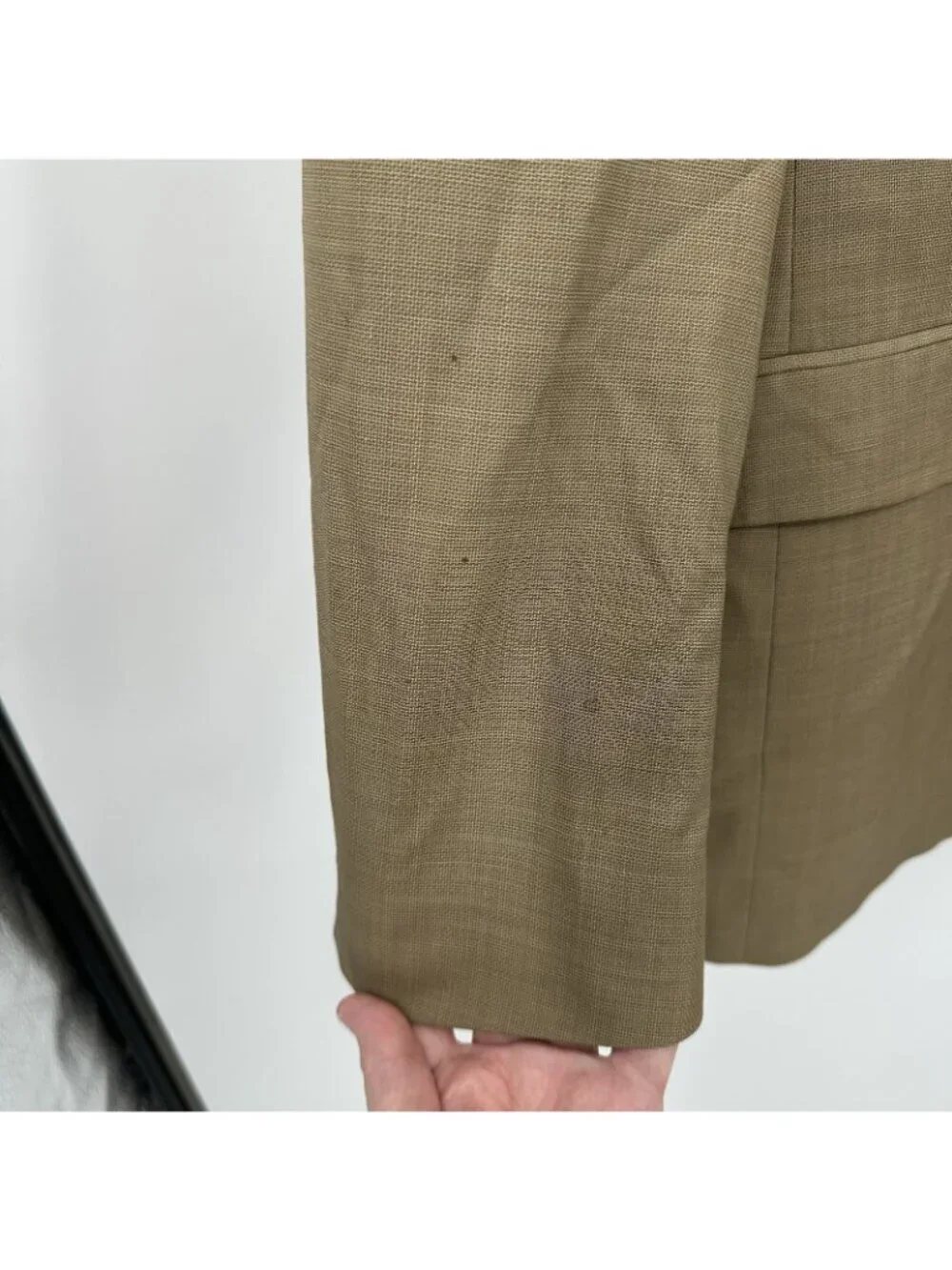 vintage 90s HART SCHAFFNER MARX GOLD TRUMPETER jacket blazer 44L worsted wool